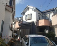 外壁塗装：セラミシリコン塗料
屋根塗装：なし
施工地域：東京都小金井市