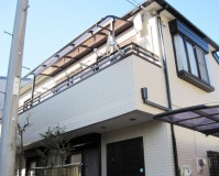 外壁塗装：セラミシリコン塗料
屋根塗装：なし
施工地域：東京都昭島市