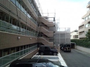 外壁塗装と屋上防水を東京都江東区塩見のマンションにて【施工例64】