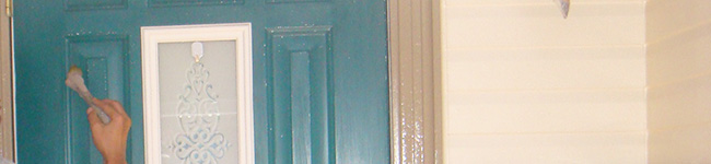 玄関ドアの塗装工事（塗り替え）でイメージアップ