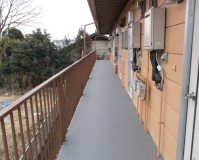 埼玉県熊谷市のマンション共用廊下改修工事の施工事例