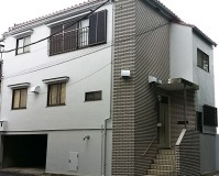 東京都世田谷区の外壁塗装・軒補修工事の施工事例