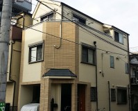 東京都足立区戸建て住宅の外壁塗装・屋根塗装工事の施工事例