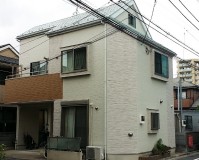 東京都江戸川区戸建て住宅の外壁塗装・屋根塗装工事の施工事例
