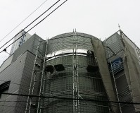 東京都板橋区オフィスビルの外壁タイル補修工事の施工事例