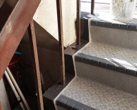 東京都千代田区オフィスビルの外階段塗装工事の施工事例