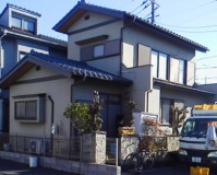 埼玉県越谷市戸建住宅の外壁塗装工事の施工事例