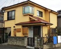 東京都東久留米市モルタル外壁の戸建住宅の外壁塗装・屋根塗装工事の施工事例