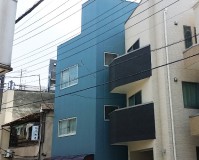 東京都台東区一般住宅の外壁塗装・付帯部塗装工事の施工事例