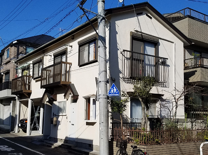 大田区の屋根塗装・付帯部塗装工事の施工事例