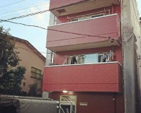 東京都板橋区マンションの外壁塗装・鉄部塗装工事の施工事例