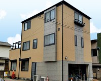 東京都江戸川区3階建住宅の外壁塗装・屋根塗装工事の施工事例