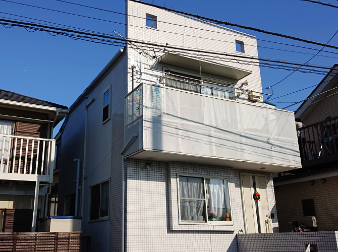 世田谷区の戸建住宅の外壁塗装・屋根塗装工事の施工事例