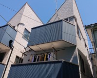 東京都大田区3階建住宅の外壁塗装・屋根塗装工事の施工事例