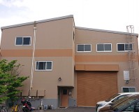 埼玉県八潮市工場の外壁塗装工事の施工事例