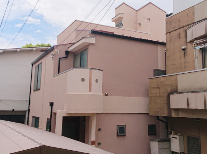 大田区の2階建て住宅の外壁塗装・屋根塗装の施工事例