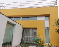 東京都世田谷区3階建住宅の外壁塗装・屋上防水工事の施工事例