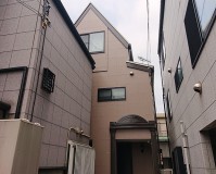 東京都北区3階建住宅の外壁塗装・屋根塗装工事の施工事例