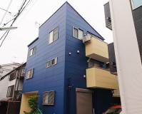 東京都足立区3階建住宅の外壁塗装・屋根塗装工事の施工事例