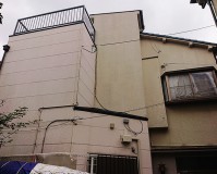 東京都足立区2階建住宅の外壁塗装・屋上防水工事の施工事例