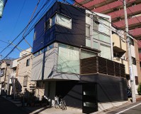 東京都文京区2階建住宅の外壁塗装・外壁サイディング張替工事の施工事例