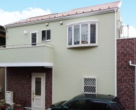 神奈川県横浜市2階建住宅の外壁塗装・屋根塗装工事の施工事例