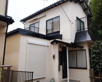 千葉県船橋市2階建住宅の外壁塗装の施工事例（20200817）
