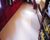 東京都足立区飲食店のクッションフロア―、塗装工事の施工事例（20201110）