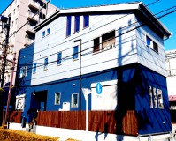 東京都足立区三階建住宅の外壁塗装工事の施工事例（20210208）