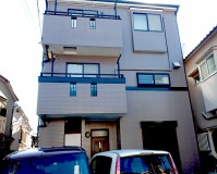 東京都足立区3階建住宅の外壁塗装・屋根塗装施工事例(2021.02.17)