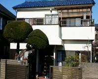 東京都足立区の一般住宅の外壁塗装工事の施工事例(20200428)
