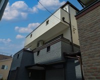東京都足立区一軒家の外壁塗装・屋根塗装の施工事例（2024/05/16）