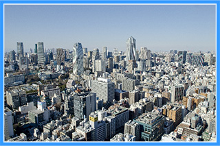 東京の空撮イメージ