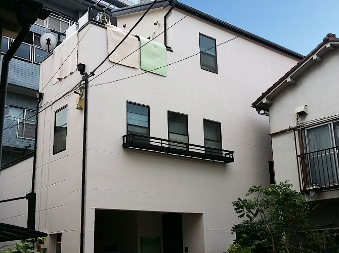 東京都足立区の外壁塗装・屋根塗装工事の施工後