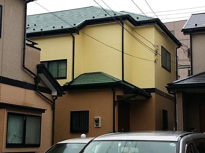 東京都足立区扇の外壁塗装・屋根塗装工事の施工後
