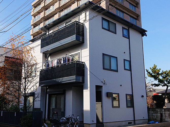 東京都足立区戸建住宅の外壁塗装・屋根塗装工事の施工後