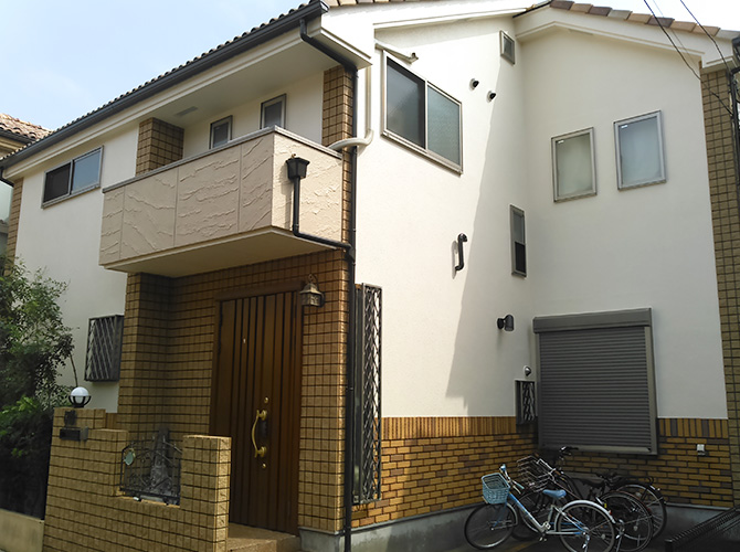 練馬区の外壁塗装・屋根塗装の施工事例