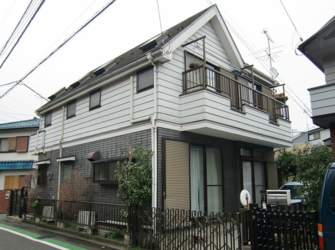 外壁塗装後のマンション・アパートの外観