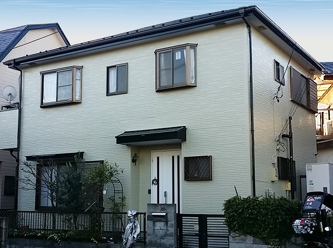 埼玉県草加市の戸建て住宅の外壁塗装・屋根塗装工事