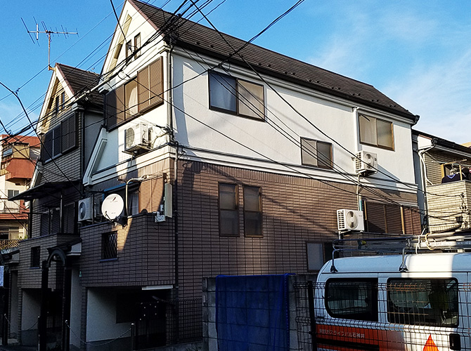 練馬区の外壁塗装・屋根塗装の施工事例