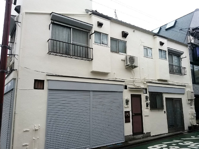 豊島区の戸建住宅の外壁塗装の施工事例