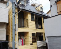 東京都北区のアパートの外壁塗装工事・屋根塗装の施工事例(2021/12/24)