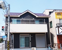 神奈川県横浜市２階建住宅の外壁塗装、屋根塗装工事(2022/０６/03)