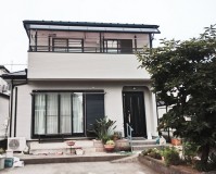 埼玉県川口市の一般住宅の外壁塗装工事の施工事例(2022/09/26)